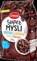 Emco Super mysli protein a quinoa s čokoládou 500 g