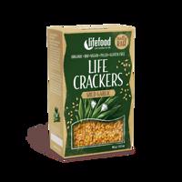 Lifefood Life Crackers S medvědím česnekem BIO RAW 90 g
