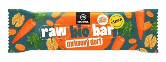 Markol Tyčinka Mrkvový dort RAW BIO 40 g
