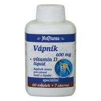 MedPharma Vápník 600 mg + vitamin D 67 tablet