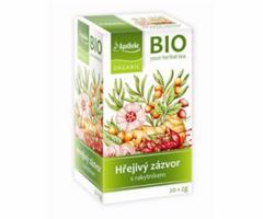 Apotheke Čaj Hřejivý zázvor s rakytníkem BIO 20 sáčků