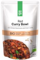 Auga Red curry bowl –  s červeným kari kořením, houbami shiitake a zelenou čočkou BIO 283 g