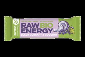 Bombus Raw ENERGY Černý rybíz a kokos BIO 50 g