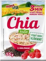 Bonavita Chia kaše ovesná s malinami 55 g