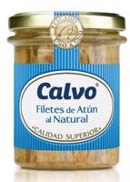 Calvo Filety z tuňáka ve vlastní šťávě 200 g sklo