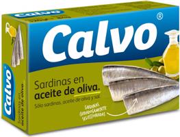 Calvo Sardinky v olivovém oleji 120 g