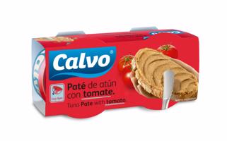 Calvo Tuňákové paté rajčatové 2x75 g