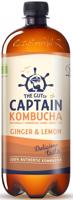 Captain Kombucha zázvor a citron BIO 1000 ml