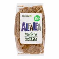 Country Life Alfalfa semínka vojtěšky BIO 125 g