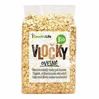 Country Life Vločky ovesné BIO 500 g