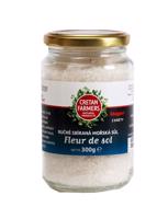 Cretan Farmers Krétská mořská květová sůl ručně sbíraná 300 g