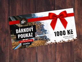 Dárkový poukaz na 1000 CZK