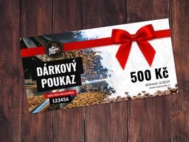 Dárkový poukaz na 500 CZK