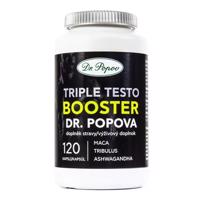 Dr. Popov Bylinné kapsle Sport Triple Testo Booster 120 tablet