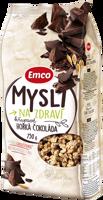 Emco Mysli křupavé - Hořká čokoláda 750 g