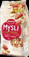 Emco Mysli křupavé - Jahody a mandle 750 g