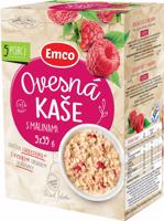 Emco Ovesná kaše s malinami 5x55 g