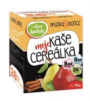 Green Apotheke Cereálka ovesná kaše hruška se skořicí 4x75 g