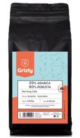 GRIZLY Pražená zrnková káva 20/80 Morning Coffee 1000 g