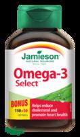 Jamieson Omega-3 Select 1000 mg 150 + 50 kapslí zdarma