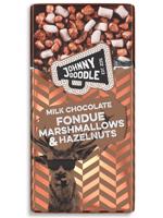 Johny Doodle Mléčná čokoláda marshmallows a lískové ořechy 150 g