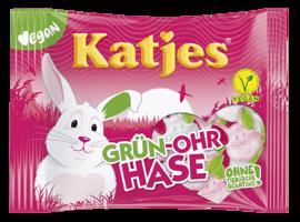 Katjes Bonbony s ovocnou příchutí Grün-ohr Häse175 g