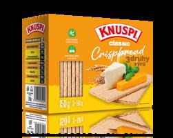 Knuspi Crispbread 3 druhy sýra 150 g