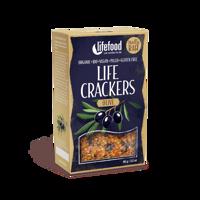 Lifefood Life Crackers Olivové BIO RAW 90 g