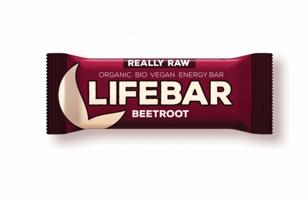 Lifefood Lifebar Červená řepa BIO RAW 47 g