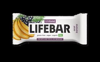 Lifefood Lifebar Tyčinka acai s banánem raw BIO 40 g