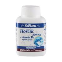 MedPharma Hořčík 300 mg + vitamin D3 107 tablet