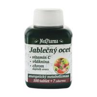 MedPharma Jablečný ocet+vit C+vláknina+chrom 107 tablet