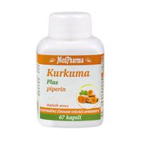 MedPharma Kurkuma a piperin 67 tablet