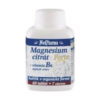 MedPharma Magnesium citrát Forte + vit B6 67 tablet