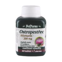 MedPharma Ostropestřec, silymarin 200 mg 67 tablet