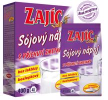 Mogador Zajíc Sojový nápoj s příchutí smetany 400 g