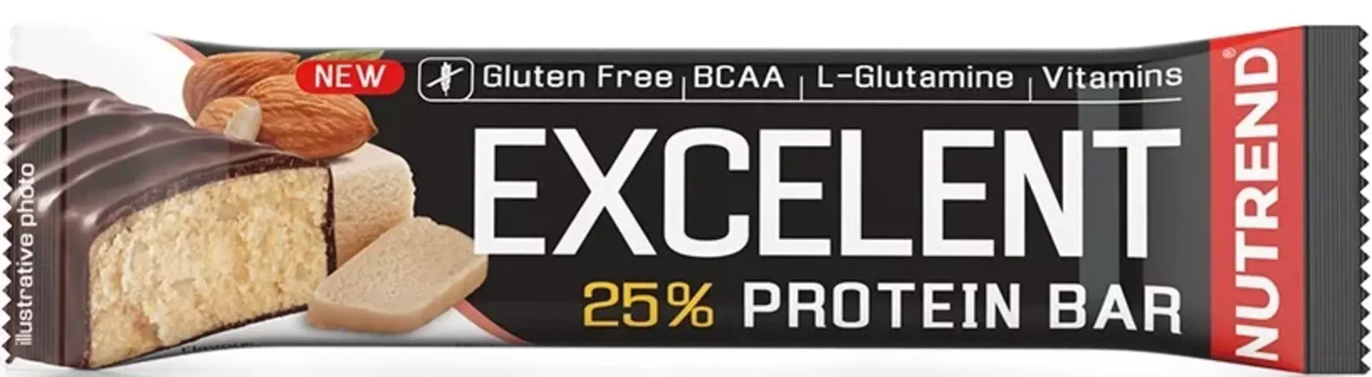 Nutrend Excelent Protein Bar marcipán s mandlemi 40 g