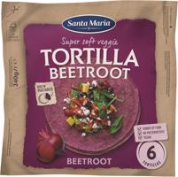 Santa Maria Veggie tortilla červená řepa 240 g