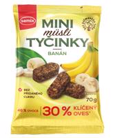 Semix Mini müsli tyčinky s banány bez lepku 70 g