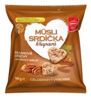 Semix Müsli srdíčka s pekanovými ořechy a javorovým sirupem 50 g