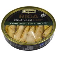 Sokra Uzené šproty v olivovém oleji 120 g