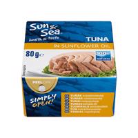 Sun & Sea Tuňák ve slunečnicovém oleji 80 g