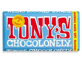 Tony’s Chocolonely Mléčná tmavá čokoláda 180 g