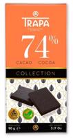 Trapa Hořká čokoláda 74% 90 g