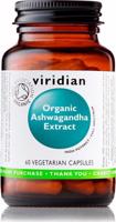 Viridian Ashwagandha Extract Organic 60 kapslí